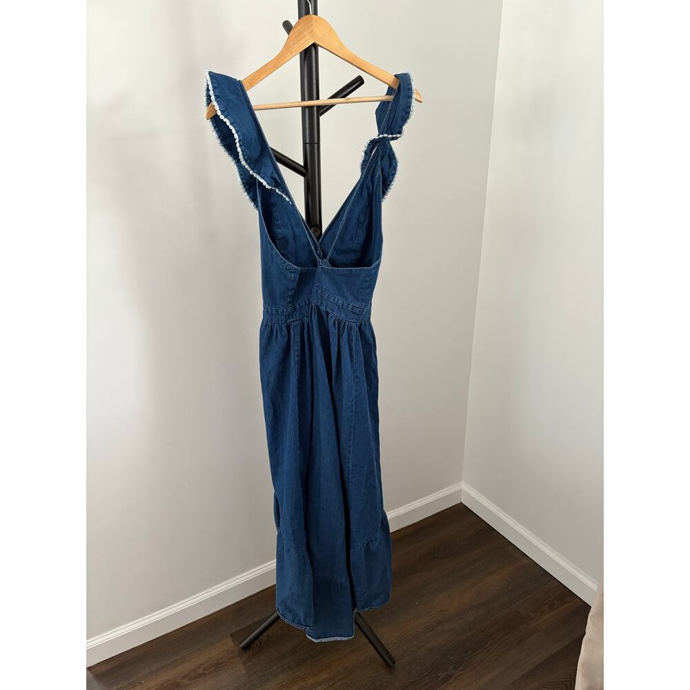 Molly Bracken Blue Maxi Dress*MAKE ME AN OFFER! - Picture 5 of 6